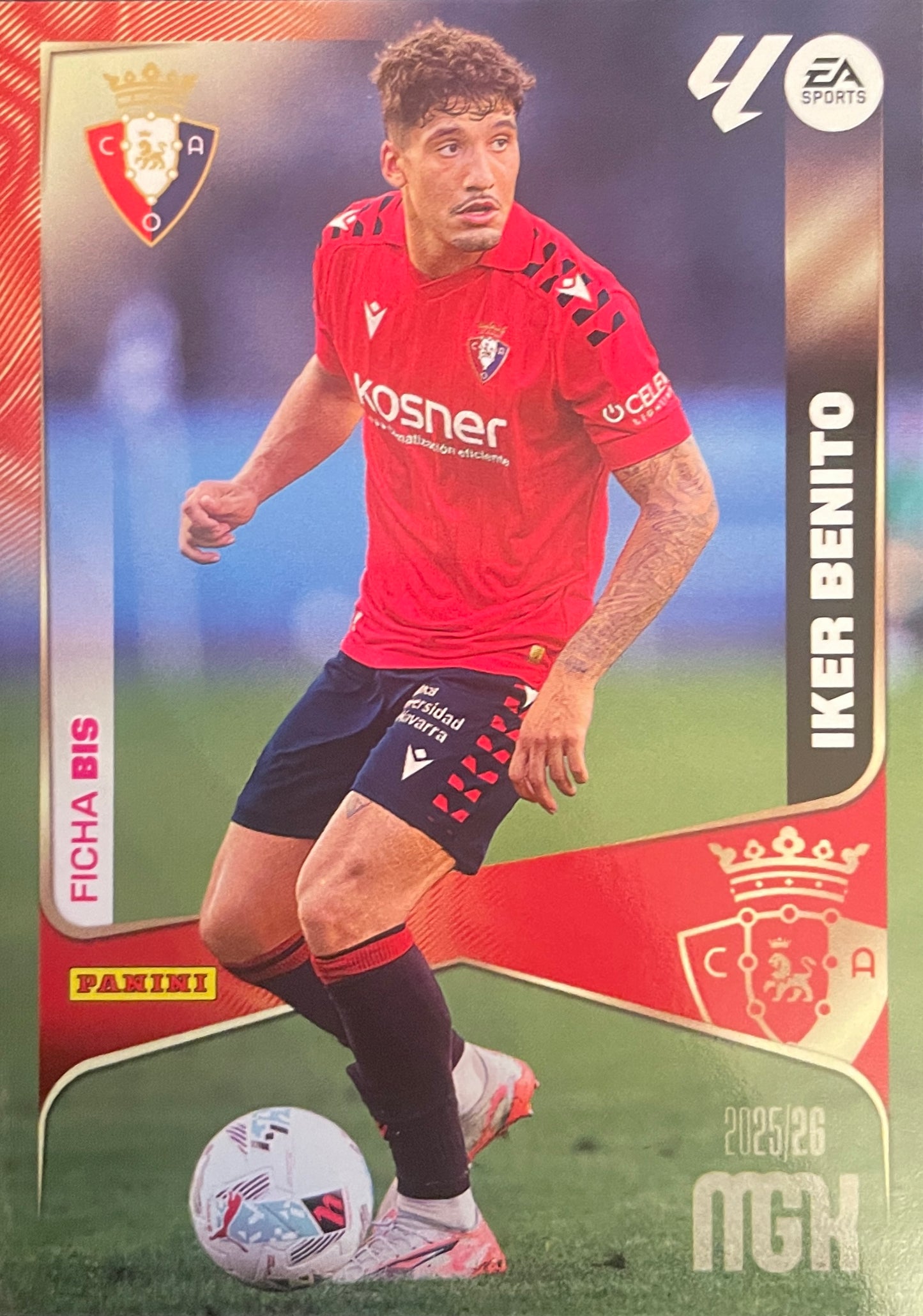 Iker Benito Ficha Bis (268BIS) - Megacracks 2025/2026