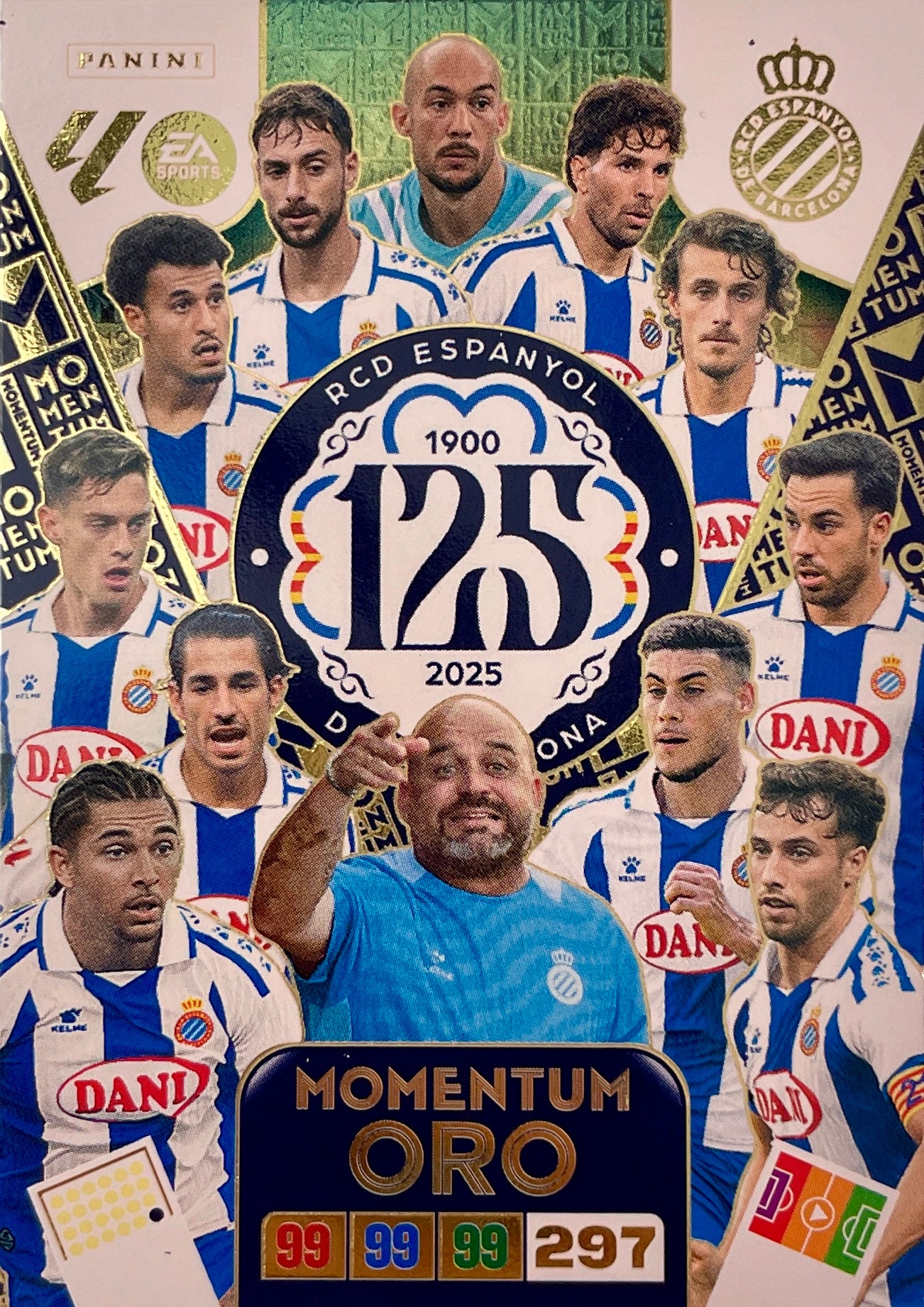 Espanyol 125 Momentum Oro (MO) - Adrenalyn XL LaLiga 2025/2026