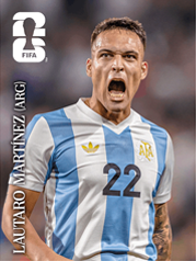 Lautaro Martínez Coca-Cola (CC10) - Sticker World Cup 2026