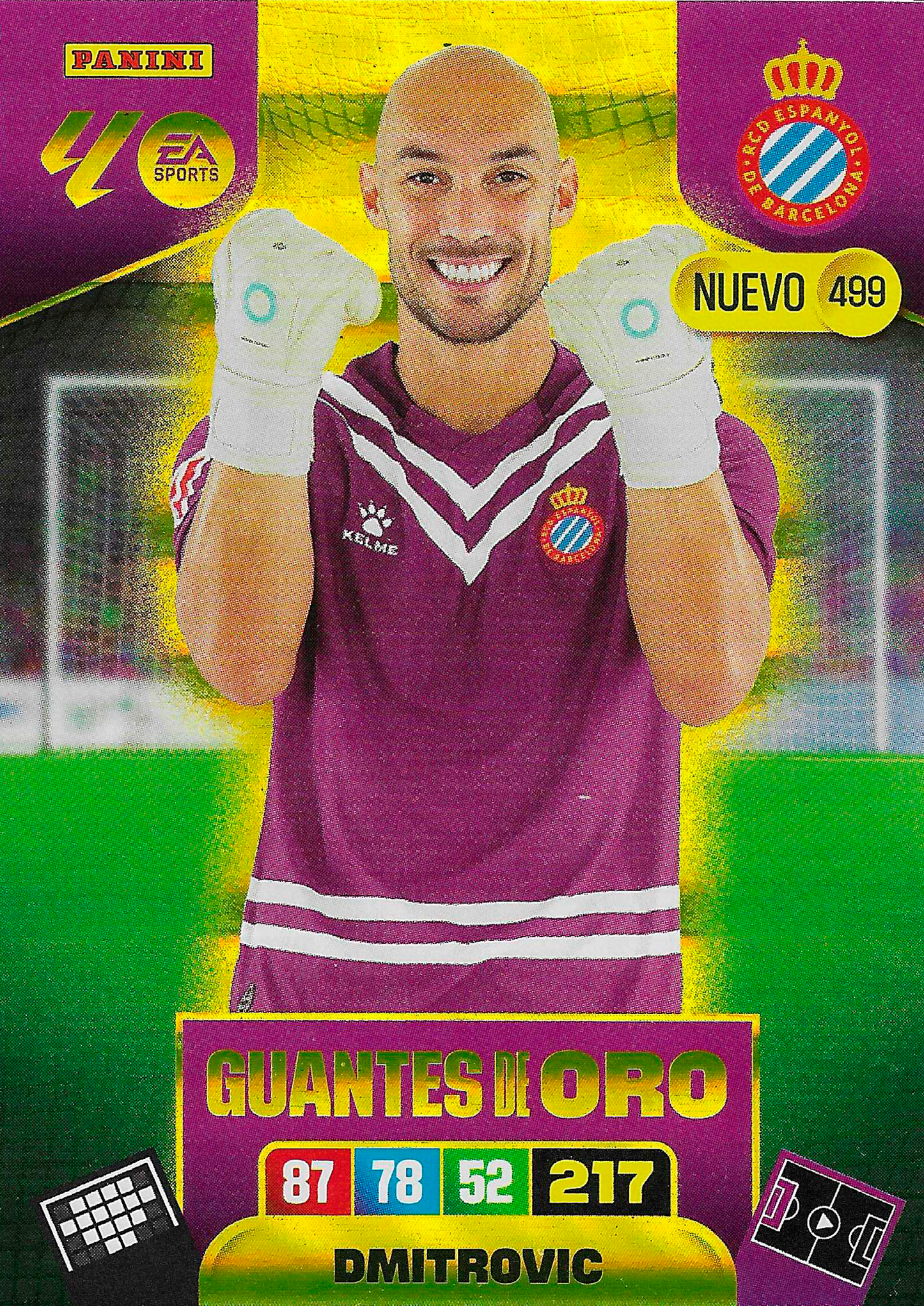 Dmitrovic Guante De Oro (499) - Adrenalyn XL LaLiga 2025/2026