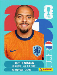 Donyell Malen Países Bajos (NED18) - Sticker World Cup 2026