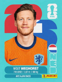 Wout Weghorst Países Bajos (NED19) - Sticker World Cup 2026