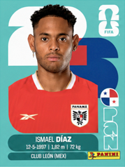 Ismael Díaz Panamá (PAN16) - Sticker World Cup 2026