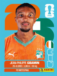 Jean-Philippe Gbamin Costa De Marfil (CIV14) - Sticker World Cup 2026