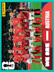 Foto Equipo Austria (AUT13) - Sticker World Cup 2026