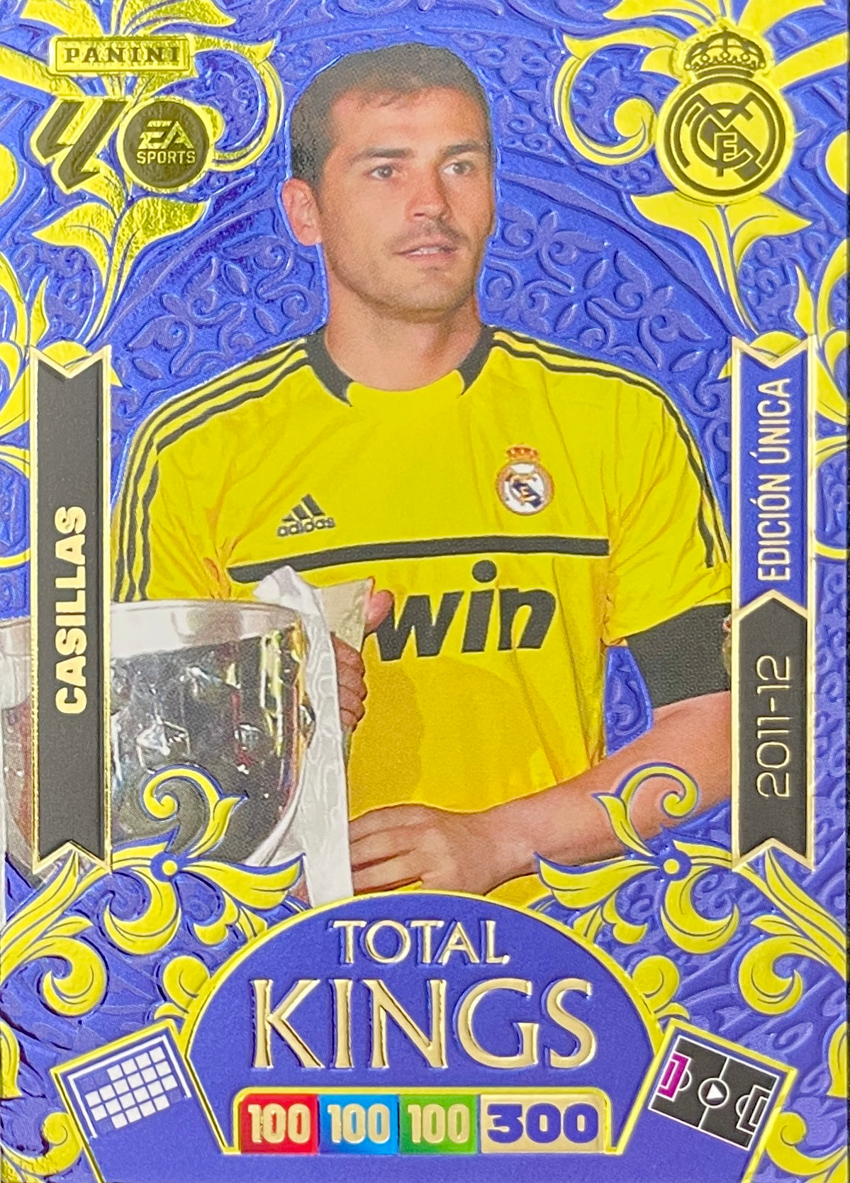 Casillas 2011-12 Total King (TK6) - Adrenalyn XL LaLiga 2025/2026
