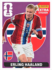 Erling Haaland Extra Sticker Base (EXT57) - Sticker World Cup 2026
