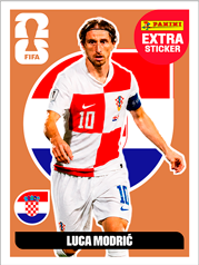 Luka Modrić Extra Sticker Bronce (EXT22) - Sticker World Cup 2026