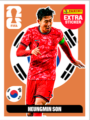 Heung-Min Son Extra Sticker Bronce (EXT66) - Sticker World Cup 2026