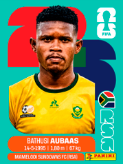 Bathusi Aubaas Sudáfrica (RSA14) - Sticker World Cup 2026