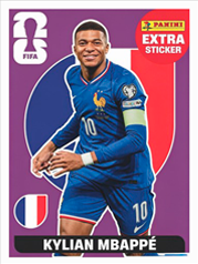 Kylian Mbappé Extra Sticker Base (EXT37) - Sticker World Cup 2026