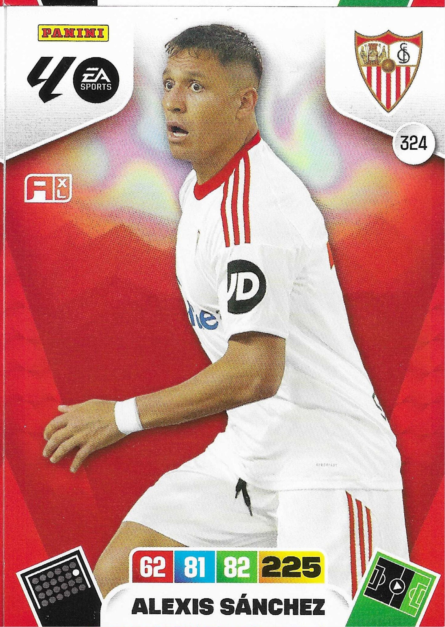 Alexis Sánchez Básica (324) - Adrenalyn XL 2025/2026