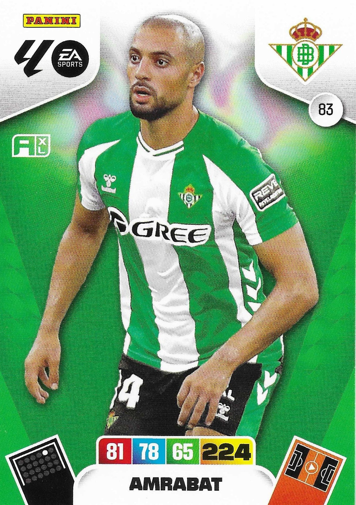 Amrabat Básica (83) - Adrenalyn XL 2025/2026