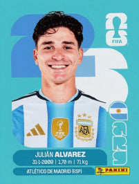 Julián Álvarez Argentina (ARG19) - Sticker World Cup 2026