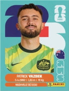Patrick Yazbek Australia (AUS16) - Sticker World Cup 2026