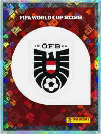 Escudo Austria (AUT1) - Sticker World Cup 2026