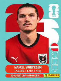 Marcel Sabitzer Austria (AUT11) - Sticker World Cup 2026