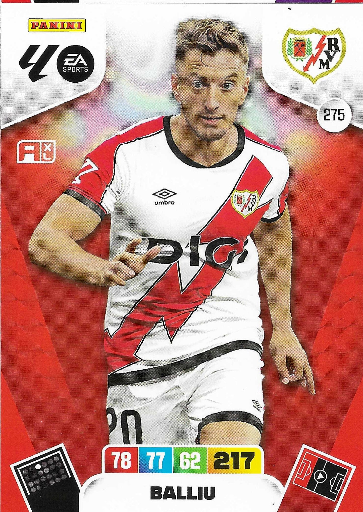 Balliu Básica (275) - Adrenalyn XL LaLiga 2025/2026