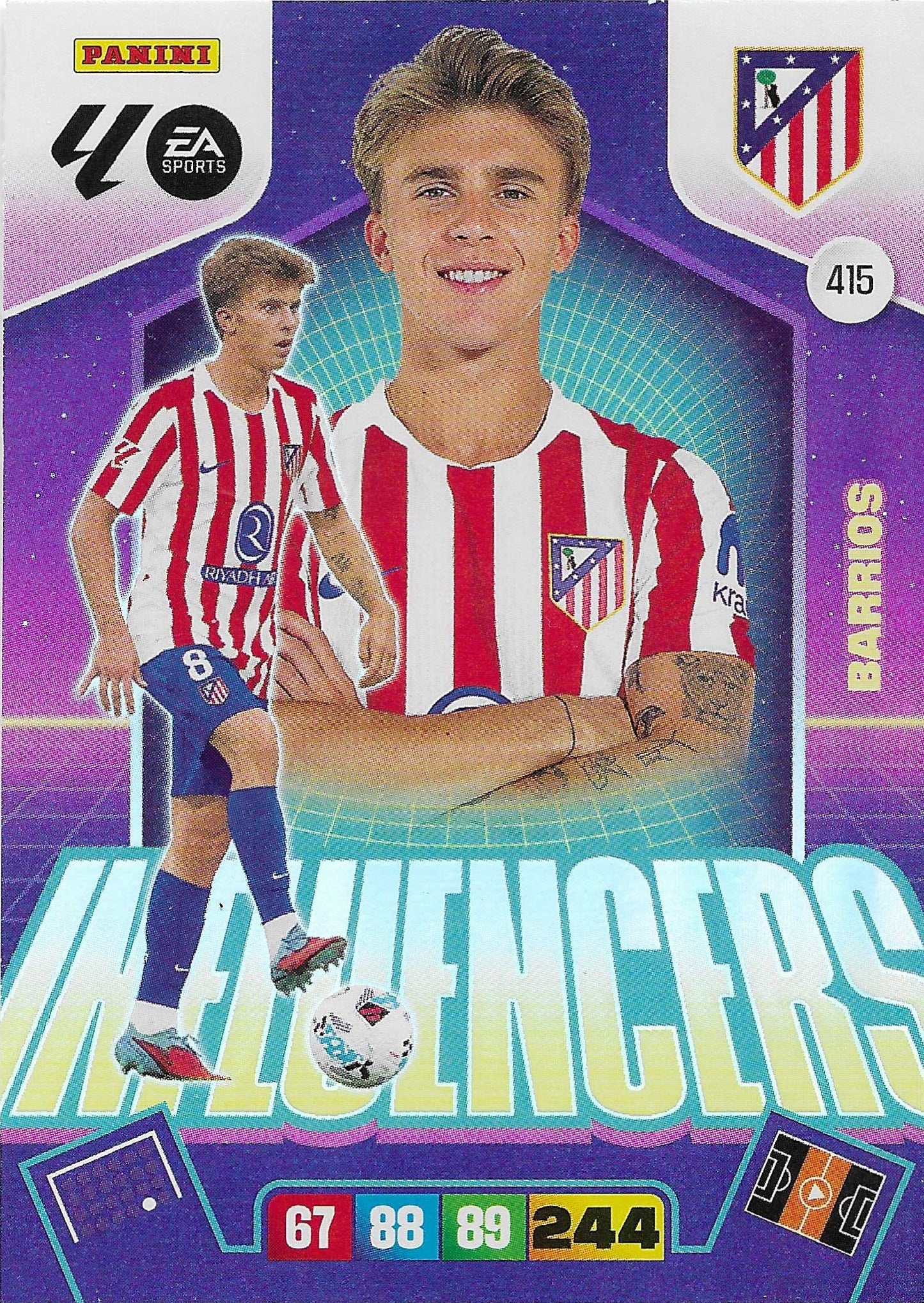 Barrios Influencer (415) - Adrenalyn XL LaLiga 2025/2026