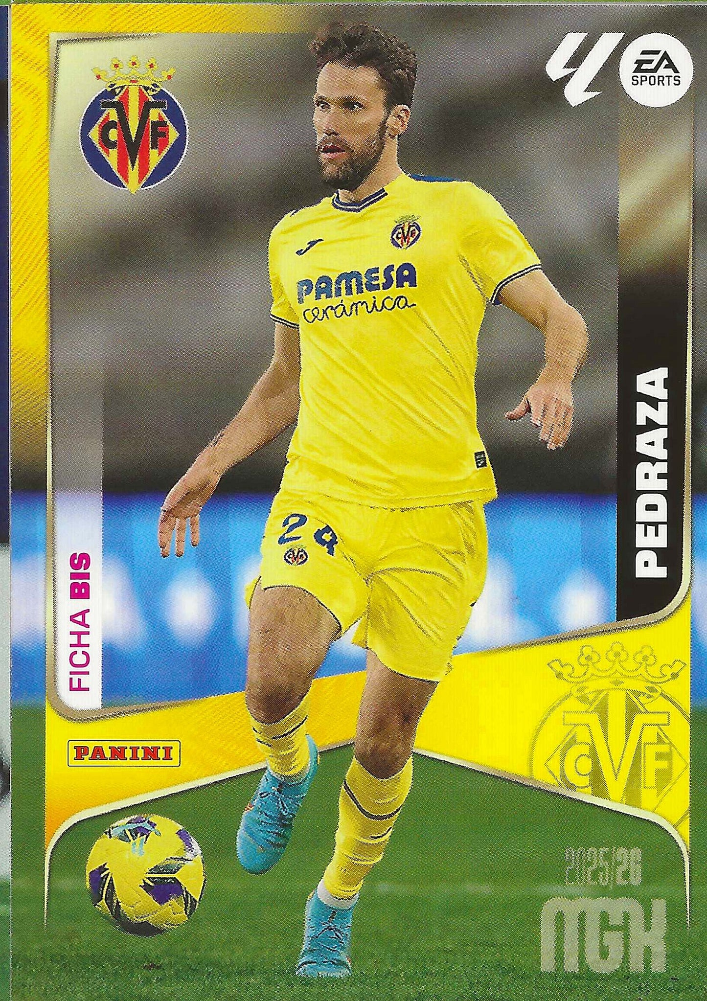 Pedraza Ficha Bis (368BIS) - Megacracks 2025/2026