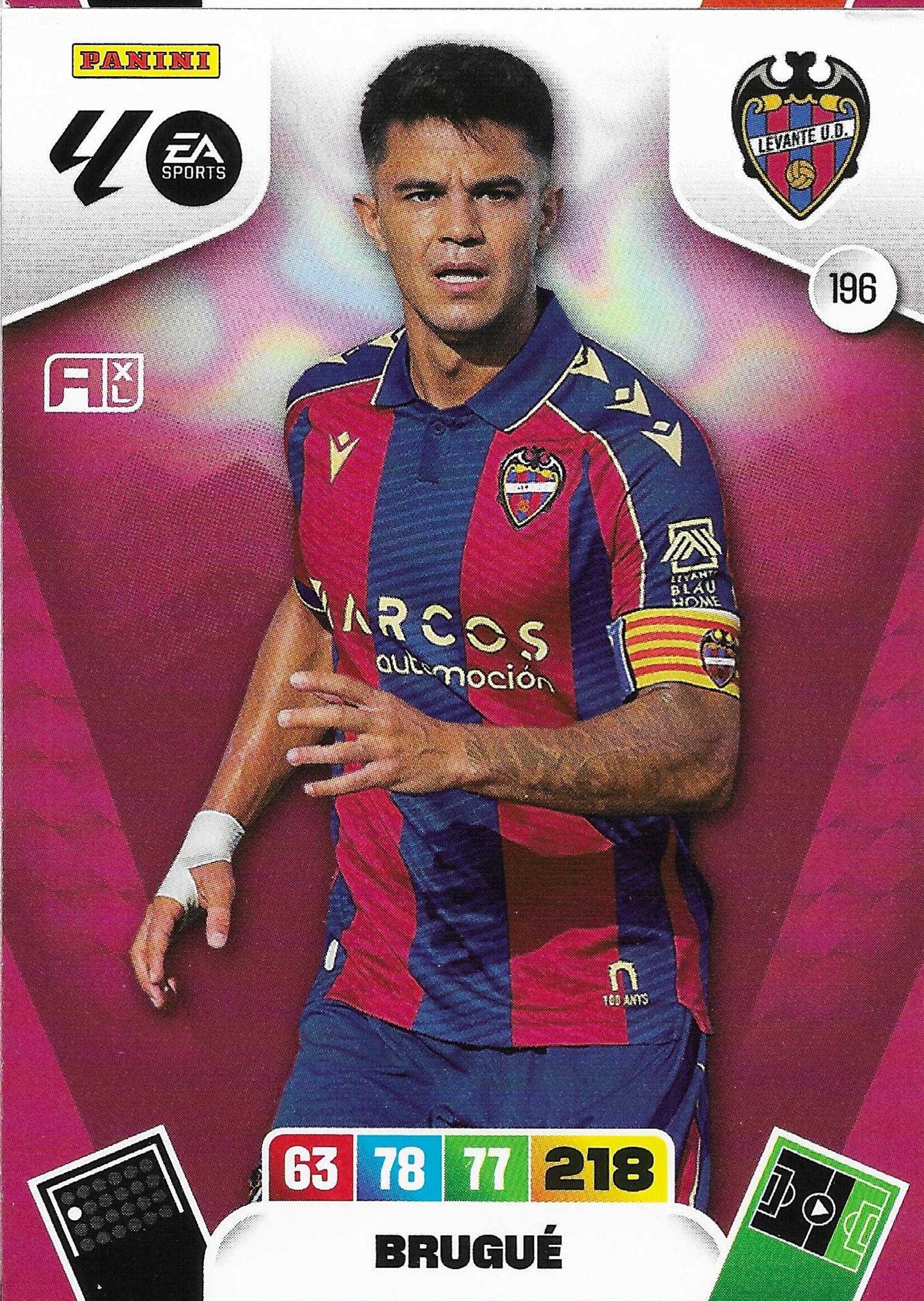 Brugué Básica (196) - Adrenalyn XL LaLiga 2025/2026