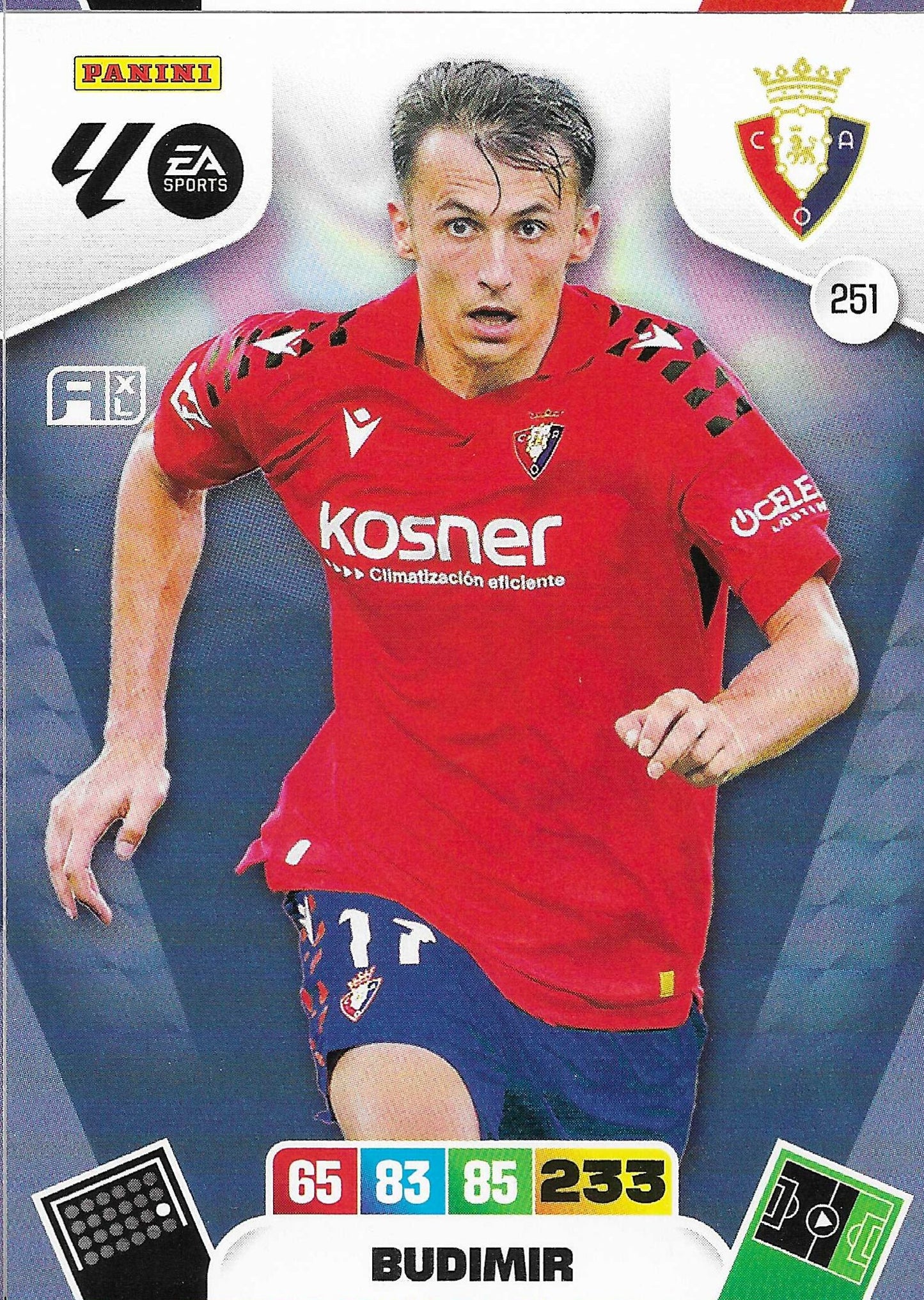 Budimir Básica (251) - Adrenalyn XL LaLiga 2025/2026