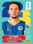 Amar Dedić Bosnia Y Herzegovina (BIH3) - Sticker World Cup 2026