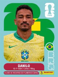 Danilo Brasil (BRA7) - Sticker World Cup 2026