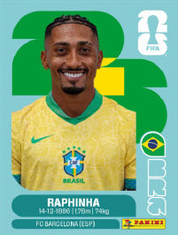 Raphinha Brasil (BRA19) - Sticker World Cup 2026