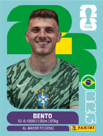 Bento Brasil (BRA3) - Sticker World Cup 2026