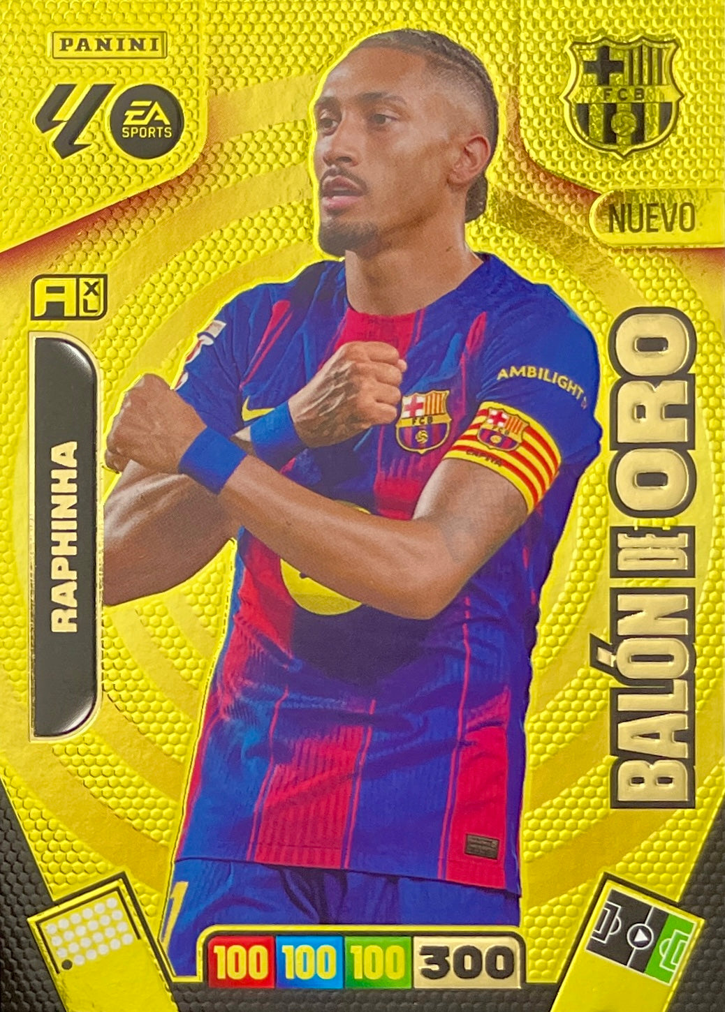 Raphinha Balón de Oro - Adrenalyn XL LaLiga 2025/2026