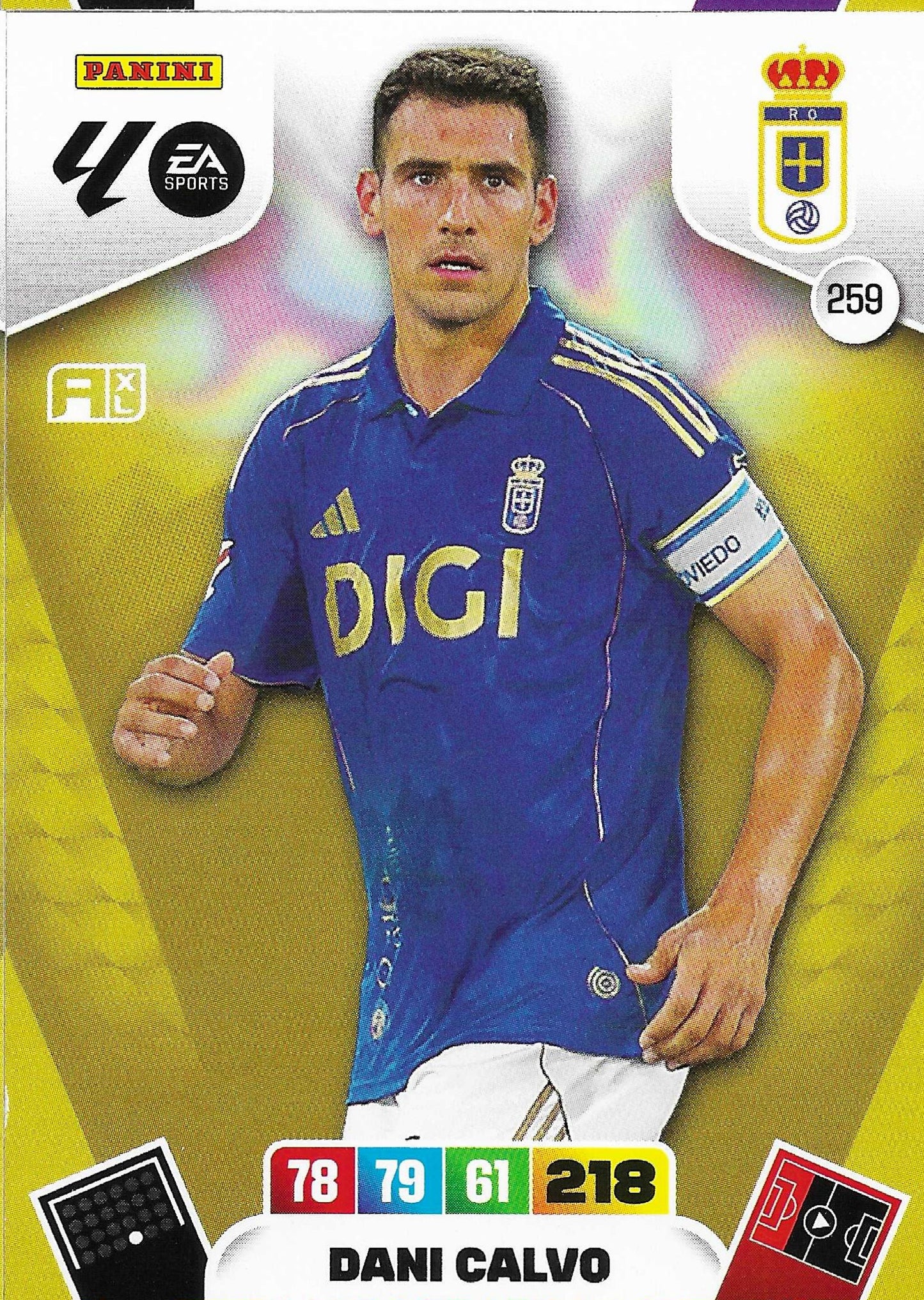 Dani Calvo Básica (259) - Adrenalyn XL LaLiga 2025/2026