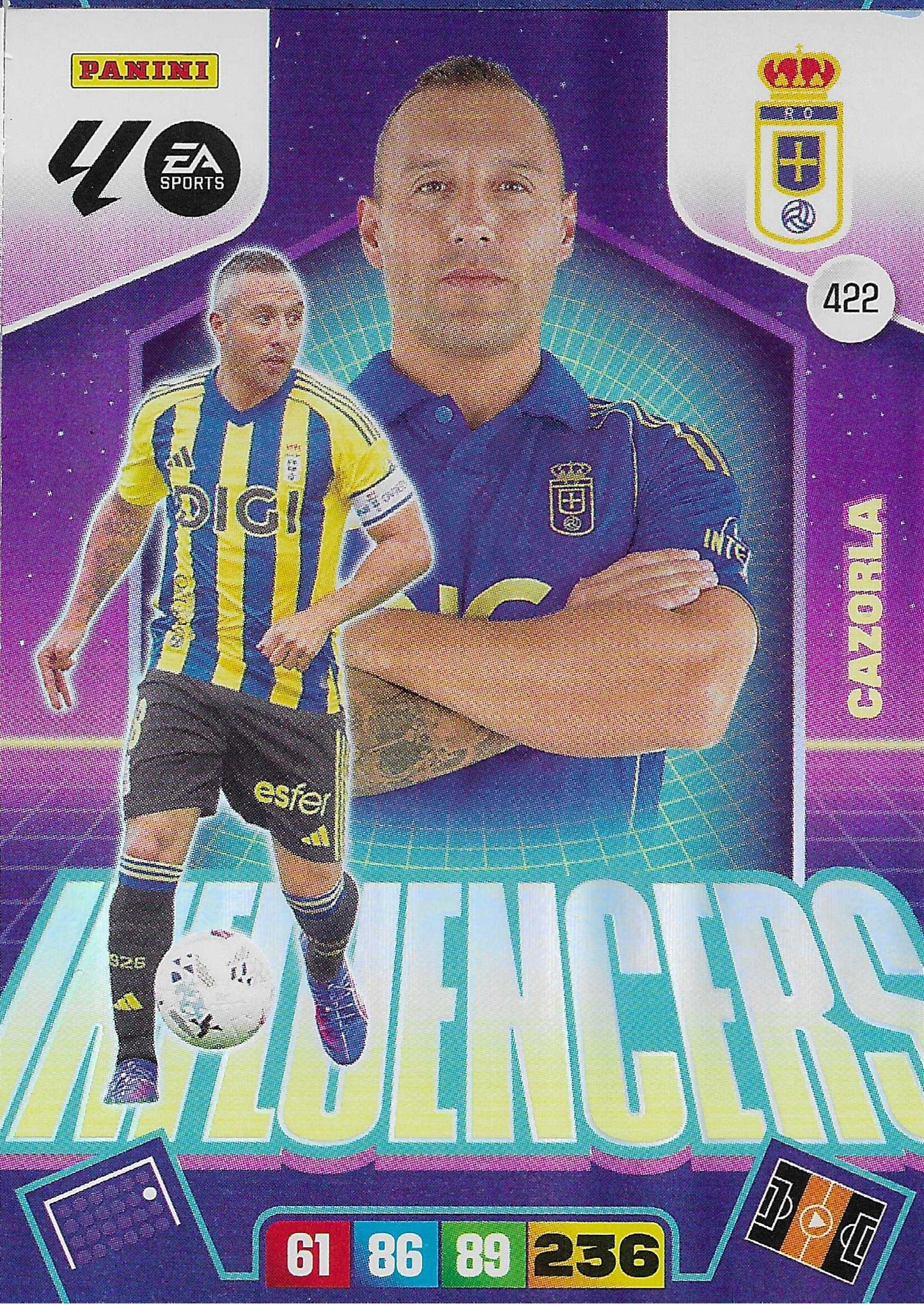 Cazorla Influencer (422) - Adrenalyn XL LaLiga 2025/2026