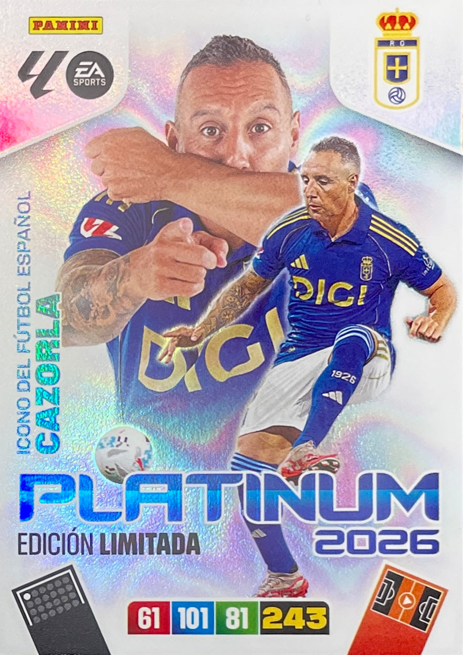 Cazorla Edición Limitada (EL15) - Adrenalyn XL LaLiga 2025/2026