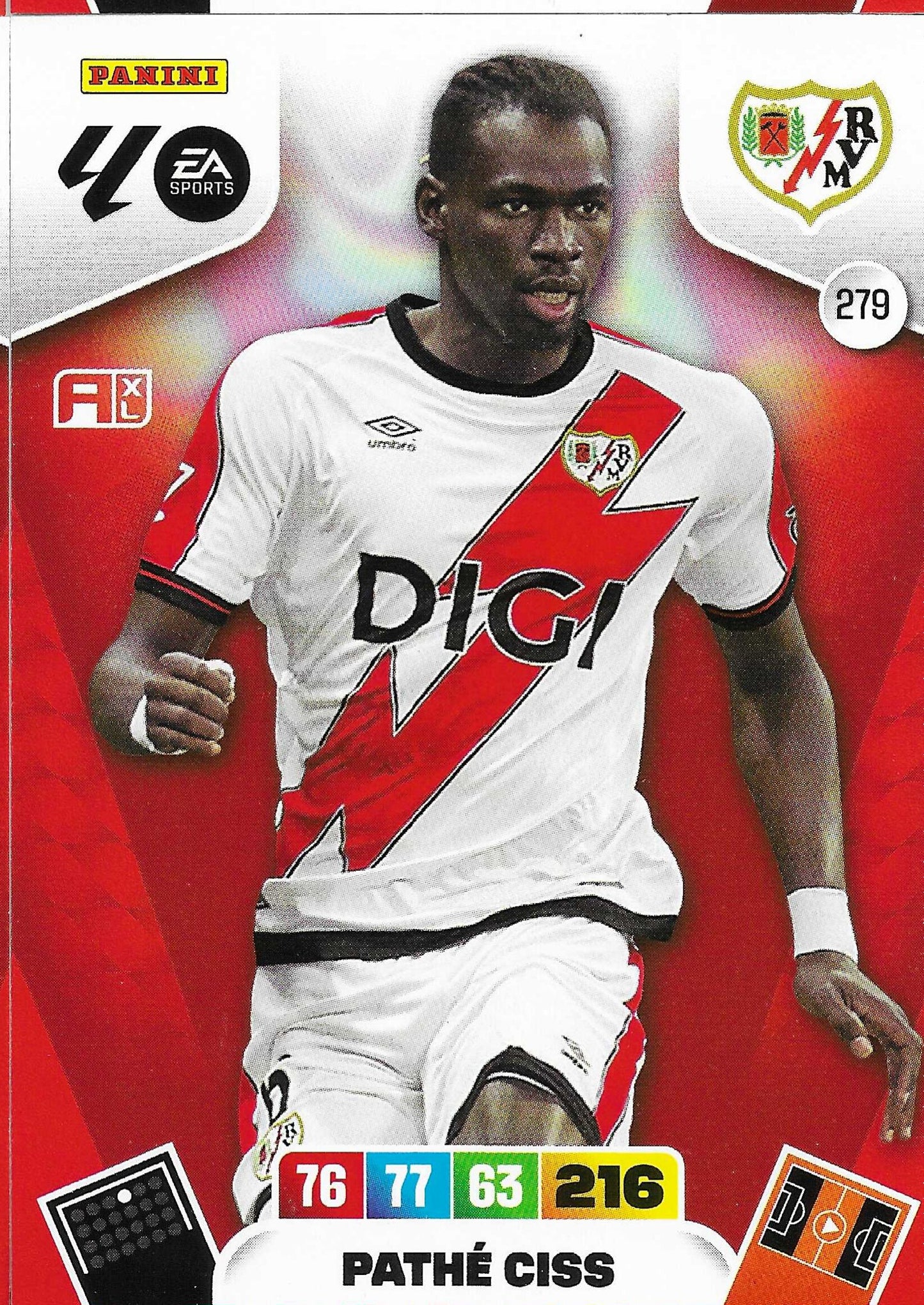 Pathé Ciss Básica (279) - Adrenalyn XL LaLiga 2025/2026