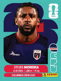 Steven Moreira Cabo Verde (CPV6) - Sticker World Cup 2026