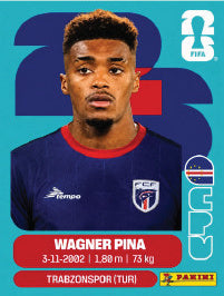 Wagner Pina Cabo Verde (CPV7) - Sticker World Cup 2026