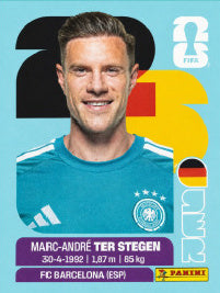 Marc-André Ter Stegen Alemania (GER2) - Sticker World Cup 2026