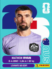 Mathew Ryan Australia (AUS2) - Sticker World Cup 2026