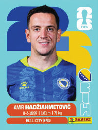 Amir Hadžiahmetović Bosnia Y Herzegovina (BIH8) - Sticker World Cup 2026
