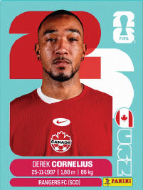 Derek Cornelius Canadá (CAN7) - Sticker World Cup 2026