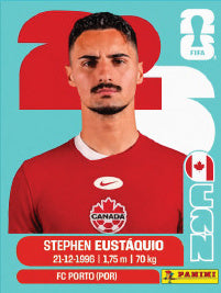 Stephen Eustáquio Canadá (CAN10) - Sticker World Cup 2026