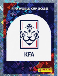 Escudo Corea Del Sur (KOR1) - Sticker World Cup 2026
