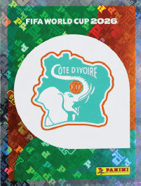 Escudo Costa De Marfil (CIV1) - Sticker World Cup 2026