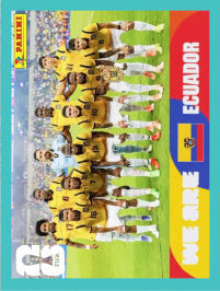 Foto Equipo Ecuador (ECU13) - Sticker World Cup 2026