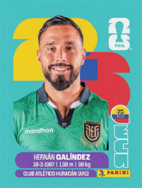 Hernán Galíndez Ecuador (ECU2) - Sticker World Cup 2026
