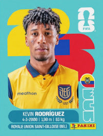 Kevin Rodríguez Ecuador (ECU19) - Sticker World Cup 2026