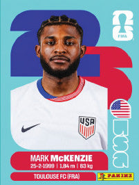 Mark Mckenzie Estados Unidos (USA5) - Sticker World Cup 2026