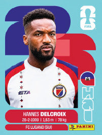 Hannes Delcroix Haití (HAI9) - Sticker World Cup 2026
