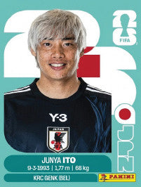 Junya Ito Japón (JPN18) - Sticker World Cup 2026